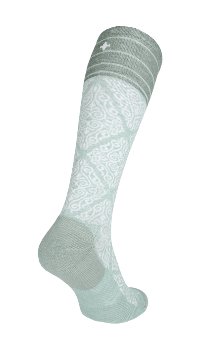 The Raj Women Firm Compression Socks Celadon