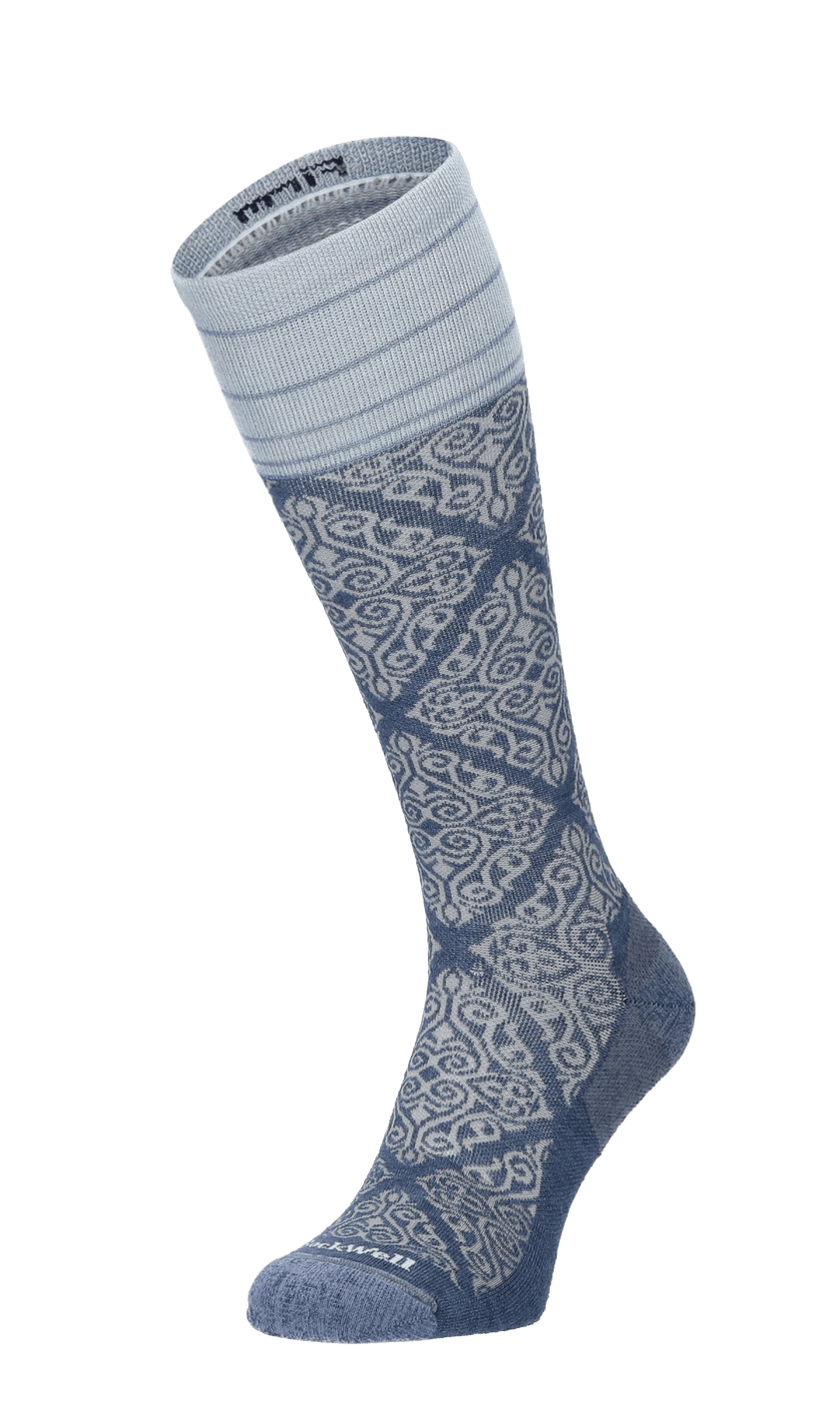 The Raj Women Firm Compression Socks Denim