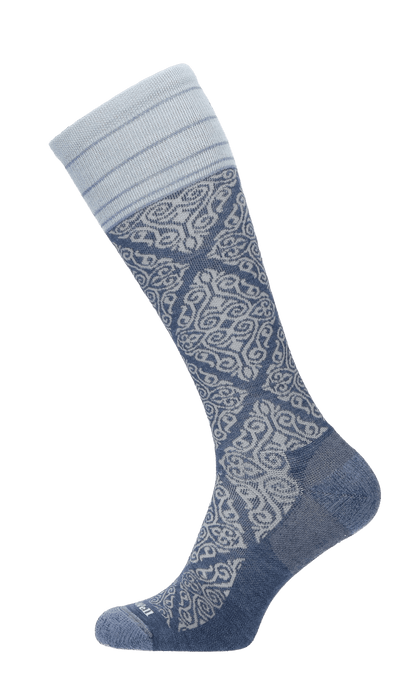 The Raj Women Firm Compression Socks Denim