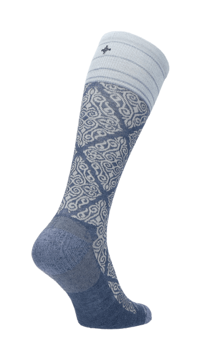 The Raj Women Firm Compression Socks Denim