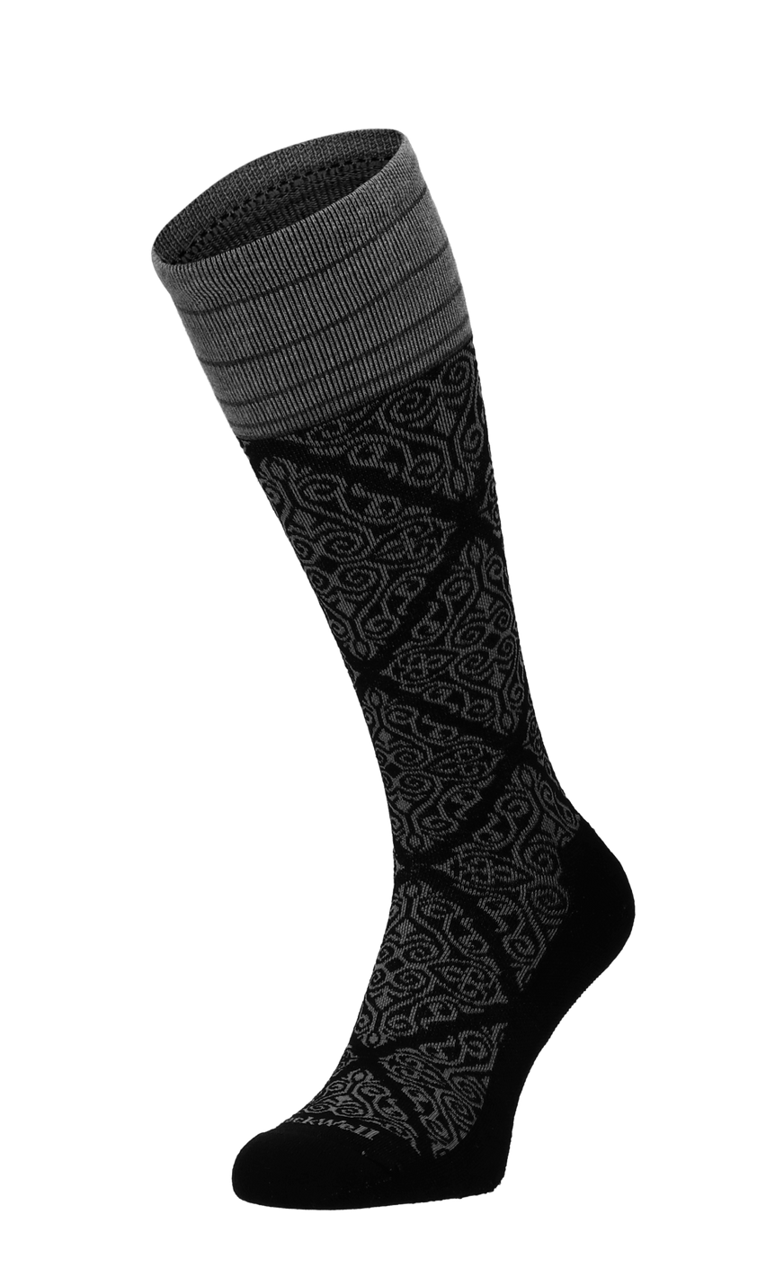 The Raj Women Firm Compression Socks Black
