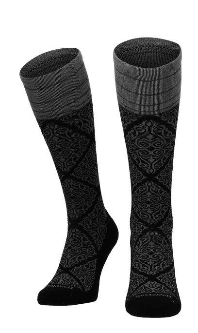 The Raj Women Firm Compression Socks Black