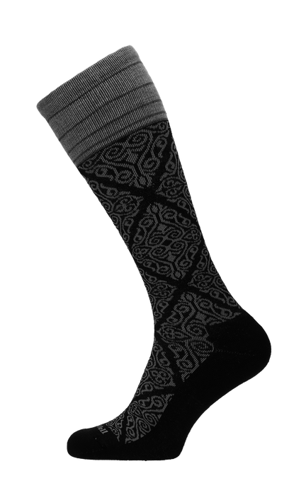 The Raj Women Firm Compression Socks Black