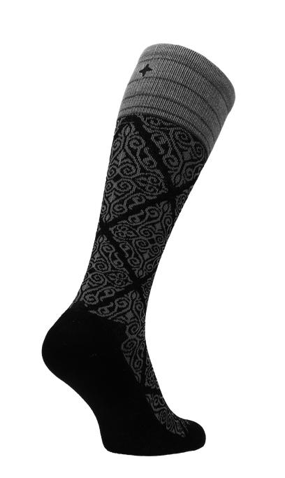 The Raj Women Firm Compression Socks Black
