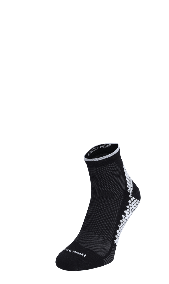 Plantar Sport Quarter Men Heel Spurs Socks Black Plantar Sport Quarter Men Heel Spurs Socks Black
