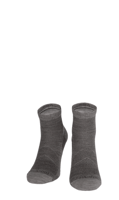 Elevate Quarter Men's Compression Sports Socks Light Grey