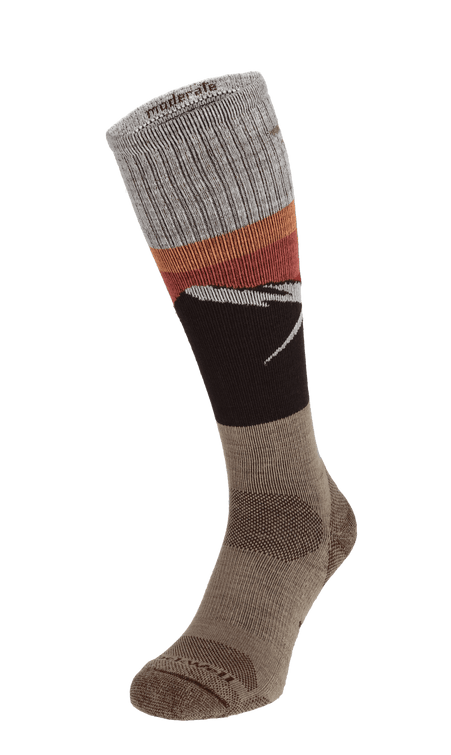 Modern Mountain Men Compression Hiking Socks Khaki Modern Mountain Men Compression Hiking Socks Khaki