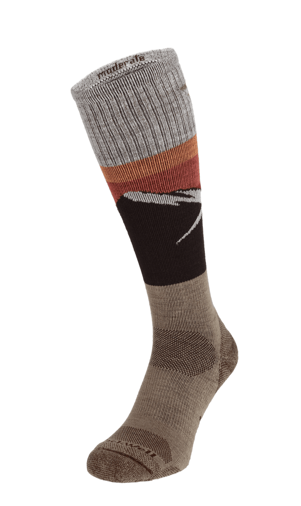 Modern Mountain Men Compression Hiking Socks Khaki Modern Mountain Men Compression Hiking Socks Khaki