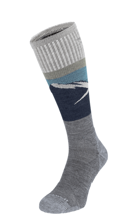 Modern Mountain Men Compression Hiking Socks Grey Modern Mountain Men Compression Hiking Socks Grey
