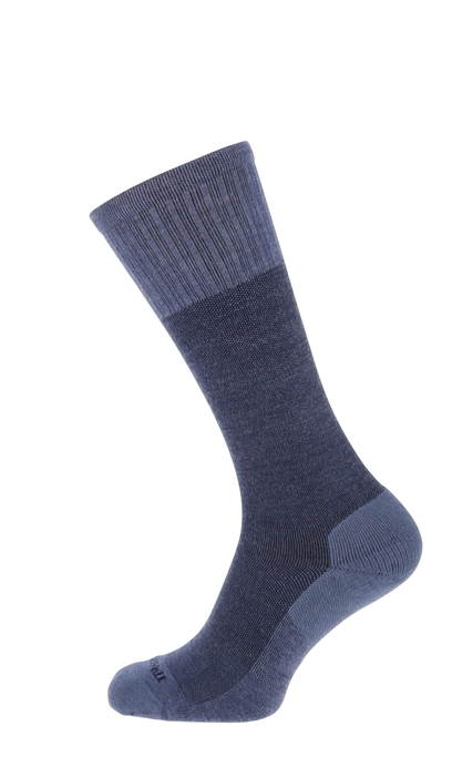 The Basic Men Moderate Compression Socks Denim
