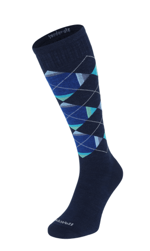 Prism Argyle Men Moderate Compression Socks Navy Prism Argyle Men Moderate Compression Socks Navy