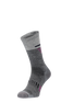 Ascend II Crew Women Compression Hiking Socks Grey