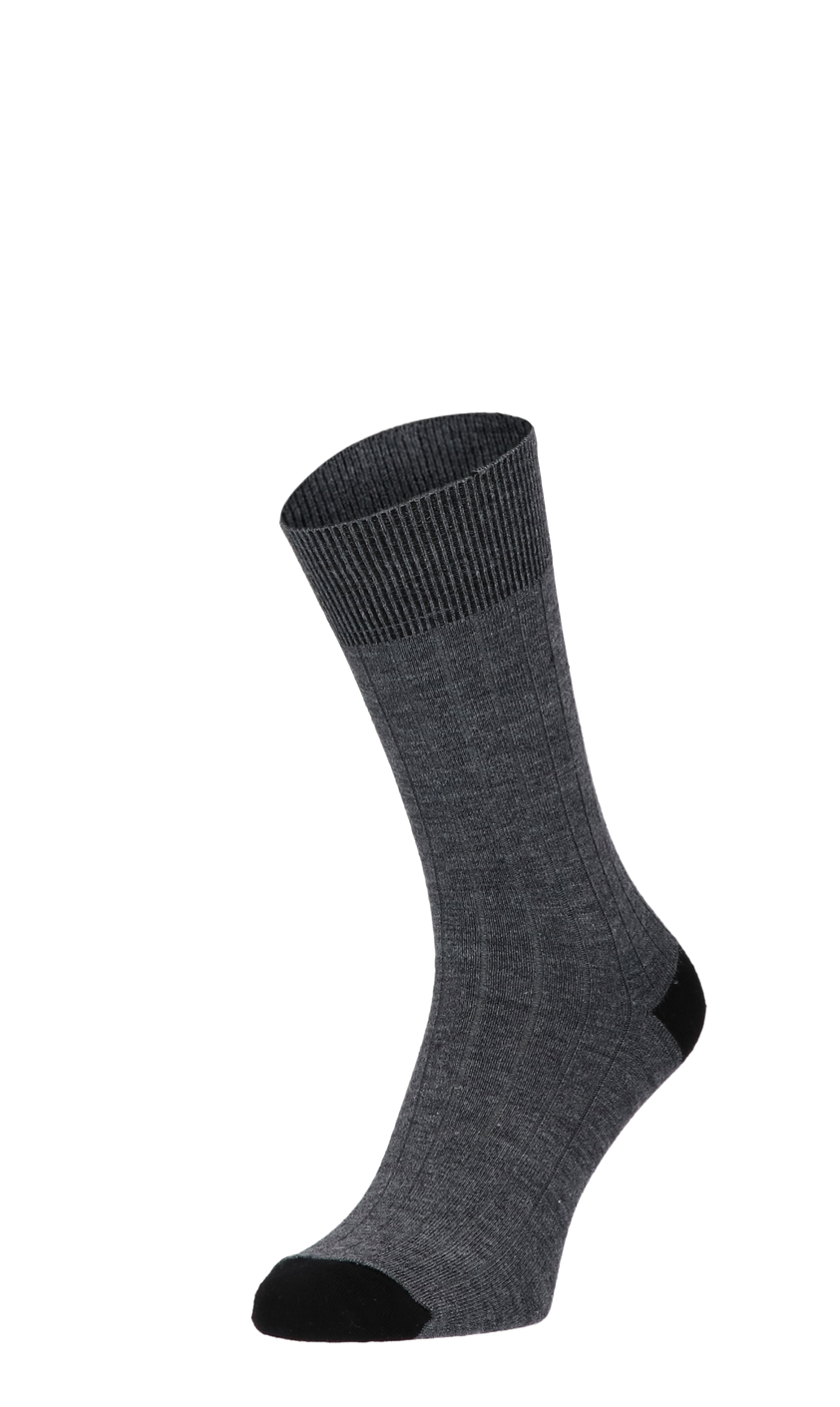 Chelsea Rib Men’s Socks Charcoal