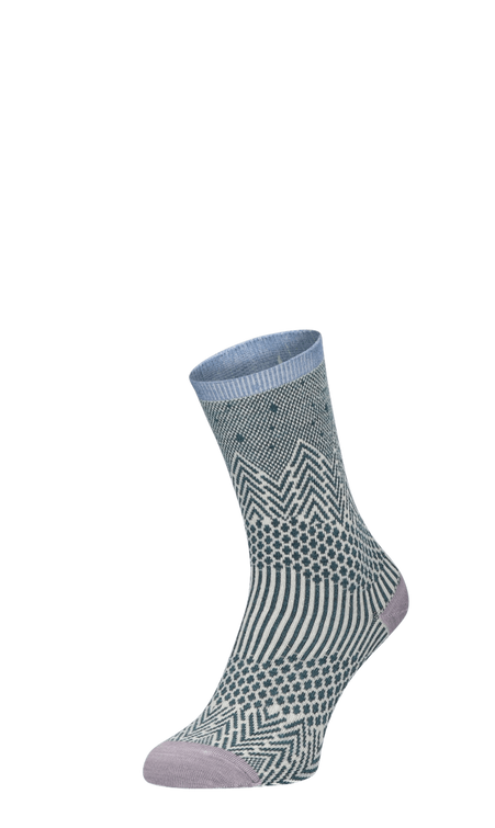 Mountain Jaquard Women’s Socks Blue Ridge Simmer Mountain Jaquard Women’s Socks Blue Ridge Simmer