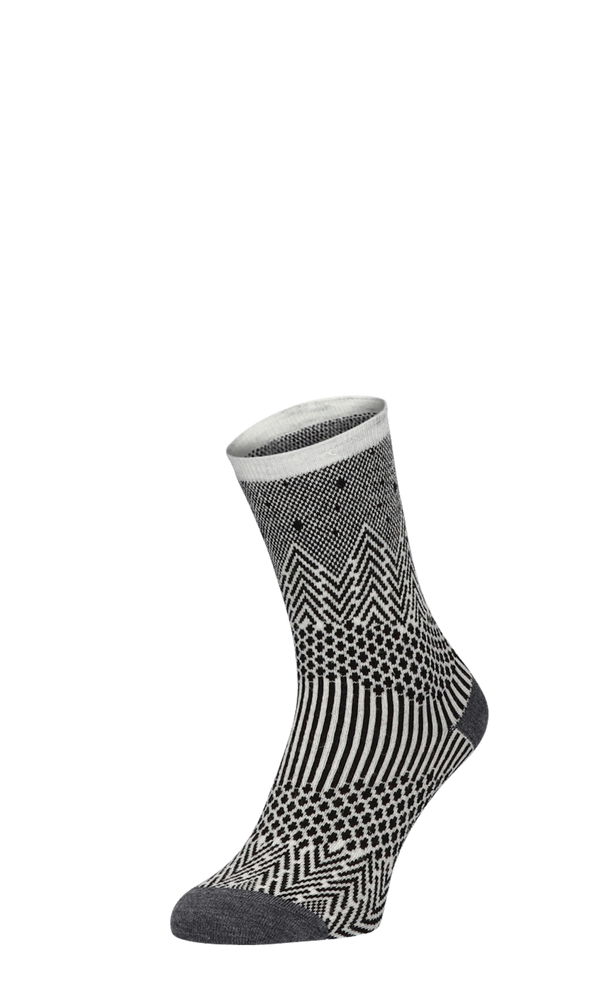 Mountain Jaquard Women’s Socks Black Simmer Mountain Jaquard Women’s Socks Black Simmer