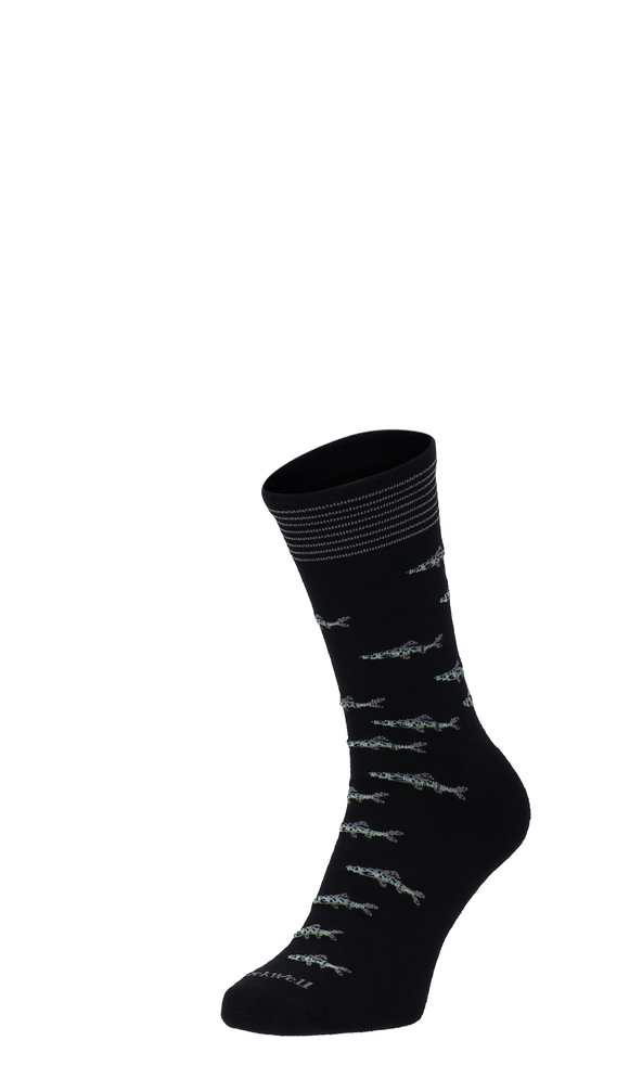 Gone Fishin Men’s Socks Black Gone Fishin Men’s Socks Black