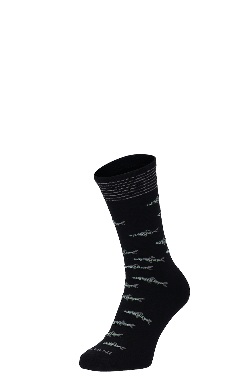 Gone Fishin Men’s Socks Black