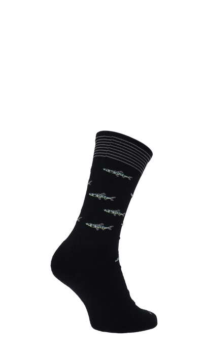 Gone Fishin Men’s Socks Black