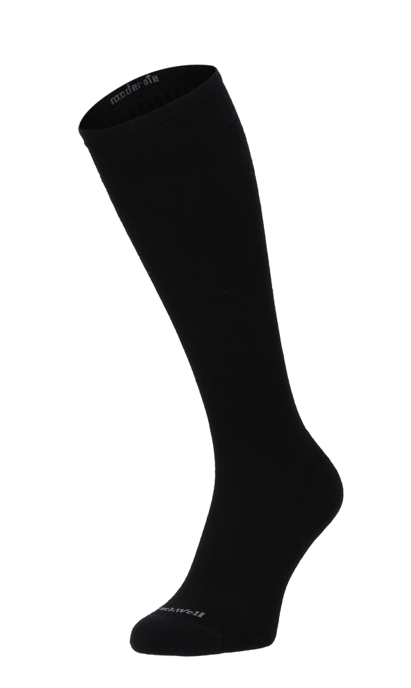 Featherweight Men Moderate Compression Socks Black Featherweight Men Compression Socks Class 1 Black