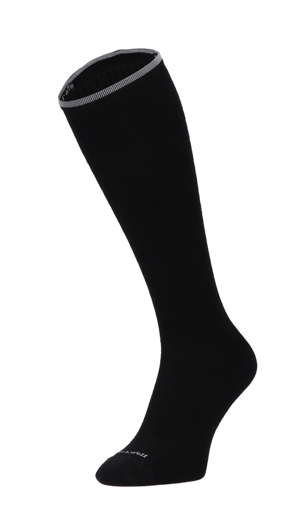 Featherweight Fancy Women Moderate Compression Socks Black Solid Featherweight Fancy Women Compression Socks Class 1 Black Solid