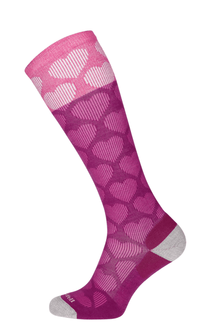 Heart Throb Women Compression Socks Class 1 Violet