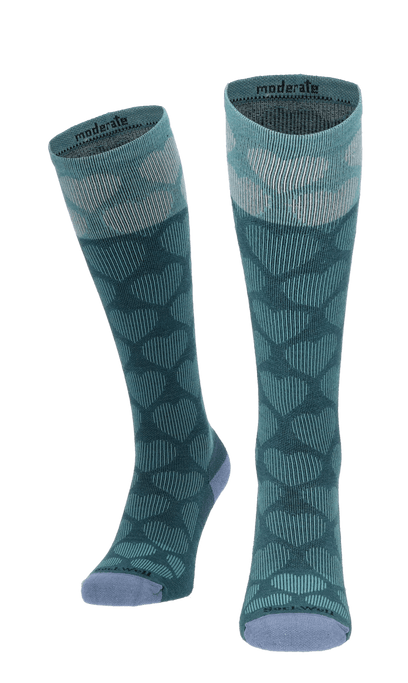 Heart Throb Women Compression Socks Class 1 Bleu Ridge