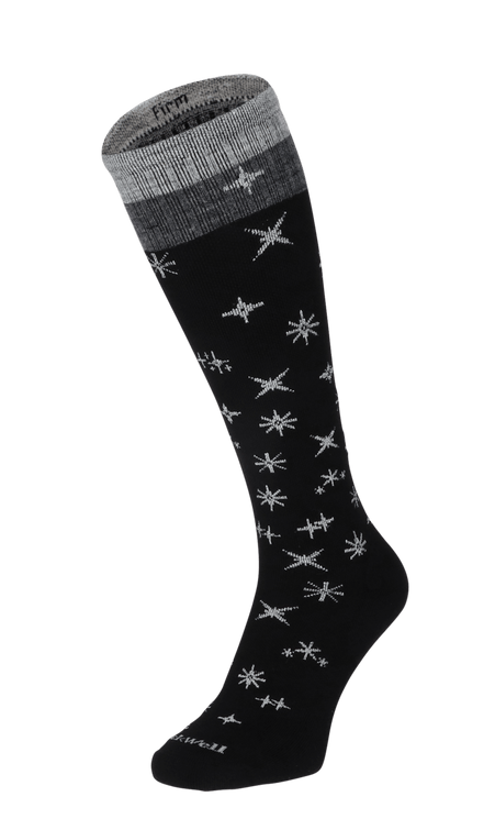 Twinkle Women Firm Compression Socks Black Twinkle Women Compression Socks Class 2 Black