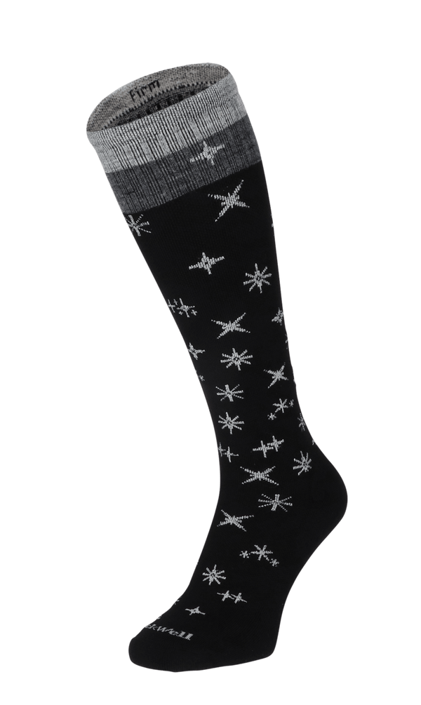 Twinkle Women Firm Compression Socks Black