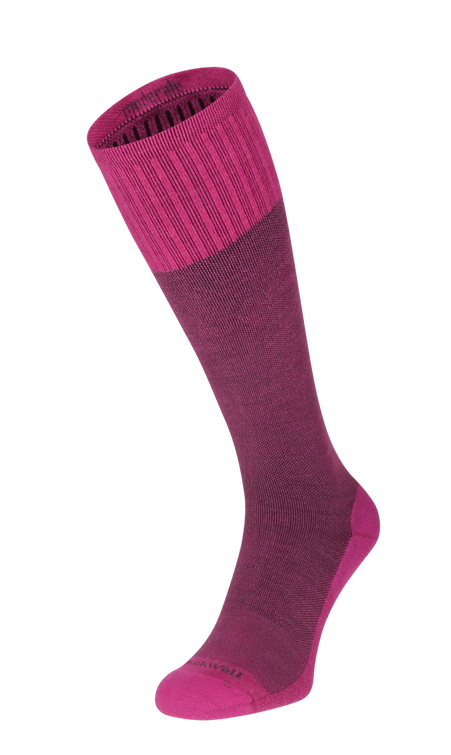The Basic Women Moderate Compression Socks Raspberry The Basic Women Moderate Compression Socks Raspberry