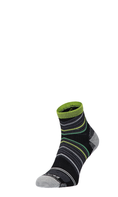 Pacer Quarter Men Compression Sports Socks Black Pacer Quarter Men Sports Socks Class 2 Black