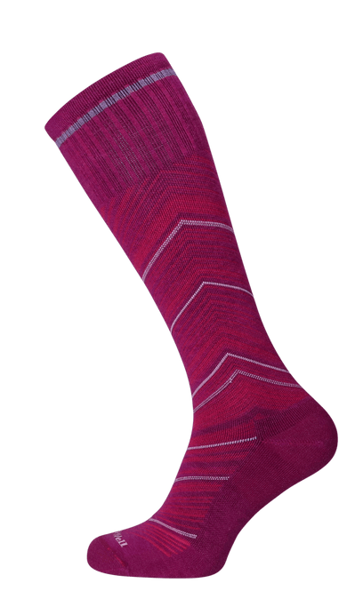 Full Flattery Women Moderate Compression Socks Violet