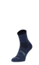 Ascend II Quarter Men Compression Hiking Socks Denim