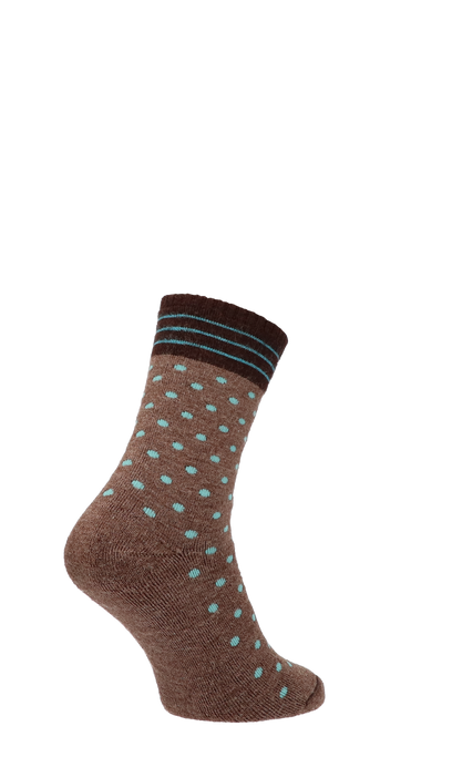 Plush Women Diabetic Socks Bark