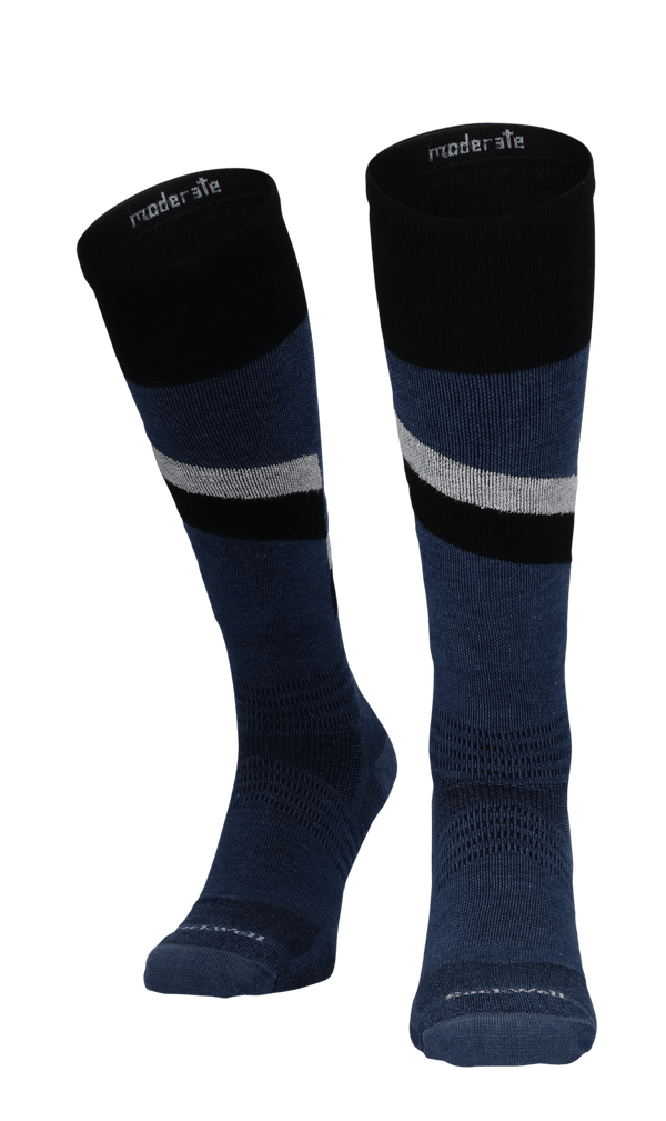 Steep Medium Men Ski Socks Class 1 Denim