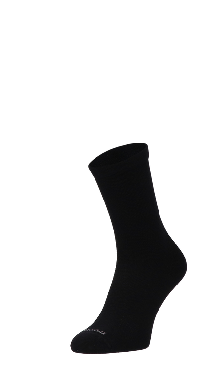 Plantar Ease Crew Women Heel Spur Socks Black Solid Plantar Ease Crew Women Heel Spur Socks Class 2 Black Solid