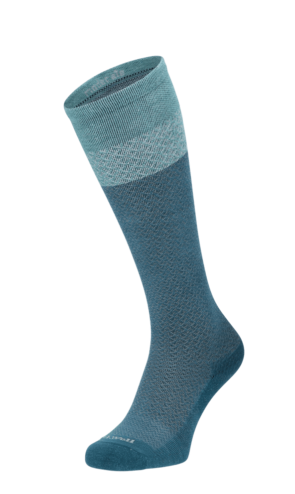 Full Twist Women Moderate Compression Socks Teal Full Twist Women Compression Socks Class 1 Teal