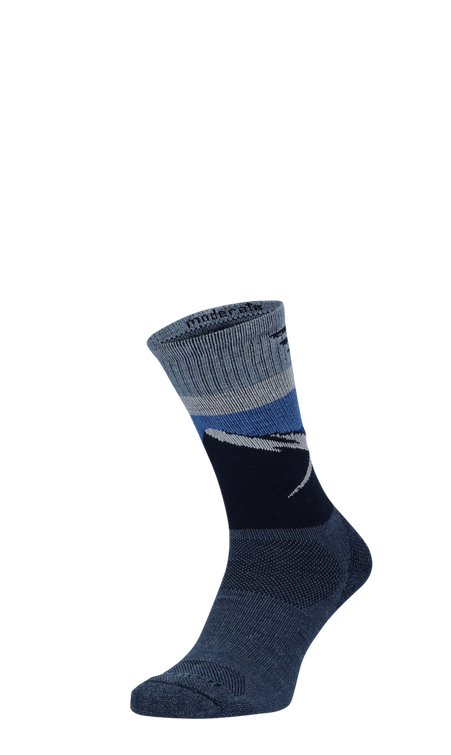 Modern Mountain Crew Men Compression Hiking Socks Denim Modern Mountain Crew Men Hiking Socks Class 1 Denim