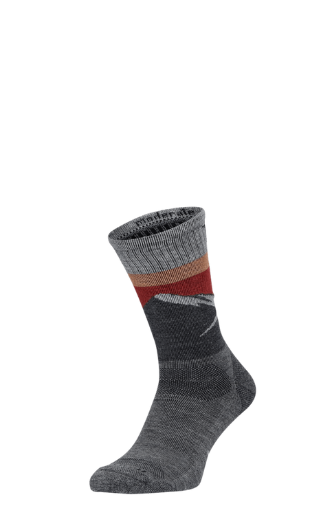 Modern Mountain Crew Men Compression Hiking Socks Grey Modern Mountain Crew Men Hiking Socks Class 1 Grey