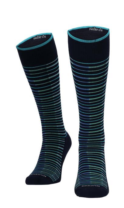 Featherweight Flair Women Compression Socks Class 1 Navy