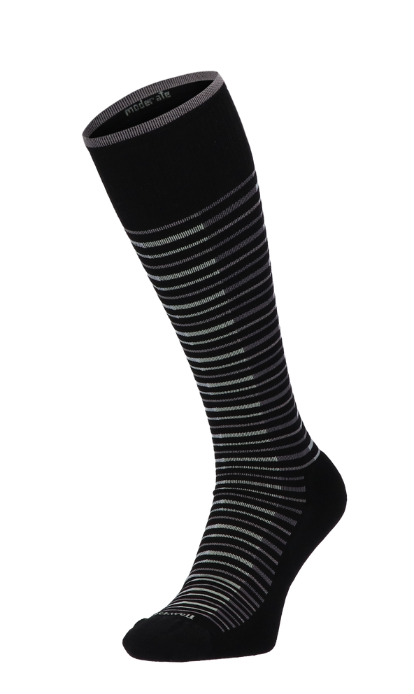 Featherweight Flair Women Moderate Compression Socks Black Featherweight Flair Women Compression Socks Class 1 Black