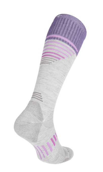 Ascend II Women Compression Hiking Socks ash