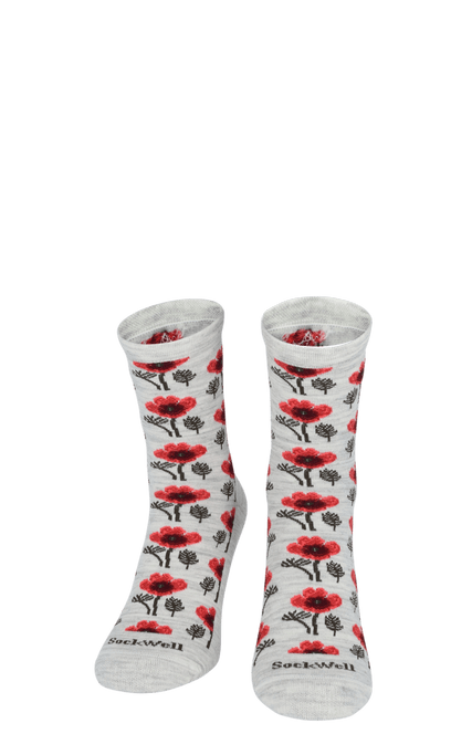 Poppy Women's Socks Ash