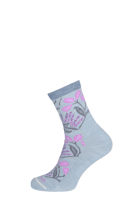 Pointillist Women's Socks Chambray