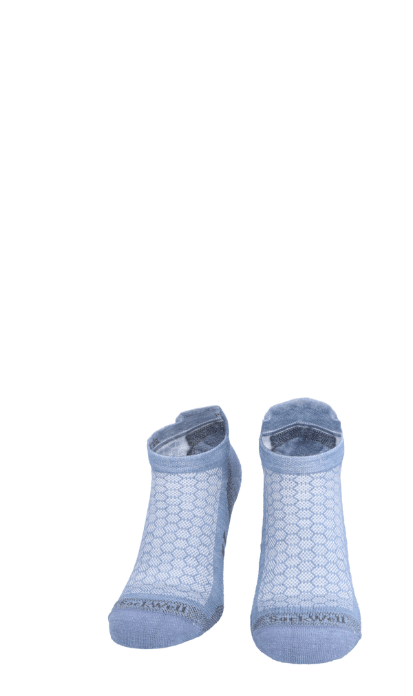 Incline II Micro Women's Compression Sports Socks Bluestone