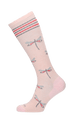 Dragonfly Women Compression Socks Class 1 Rose Shimmer