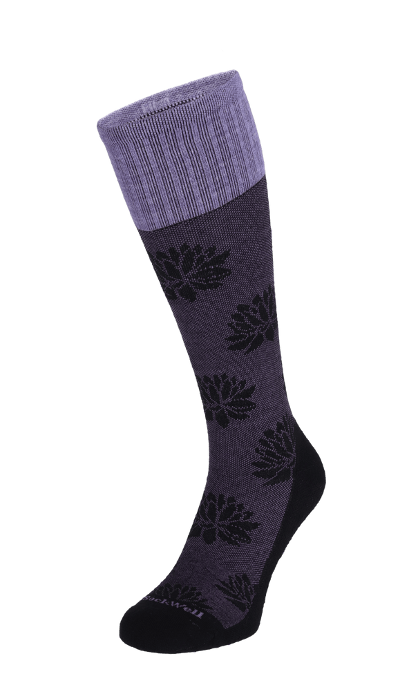 Lotus Lift Women Firm Compression Socks Black