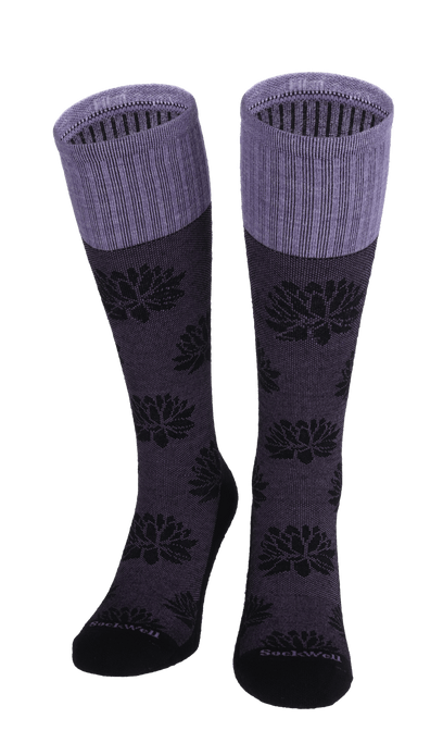 Lotus Lift Women Firm Compression Socks Black