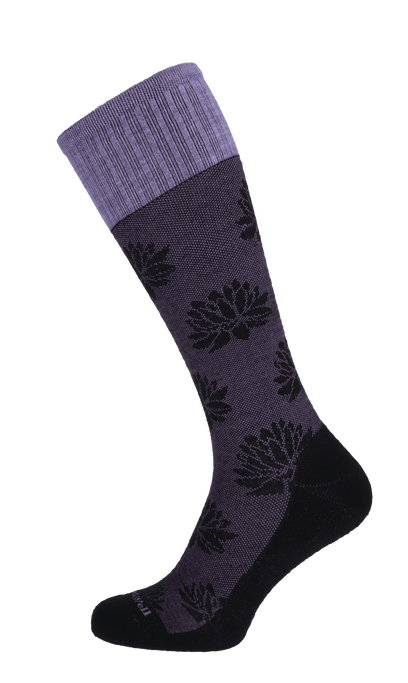 Lotus Lift Women Firm Compression Socks Black