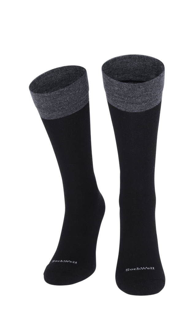 Free’n Easy Men Diabetic Socks Black