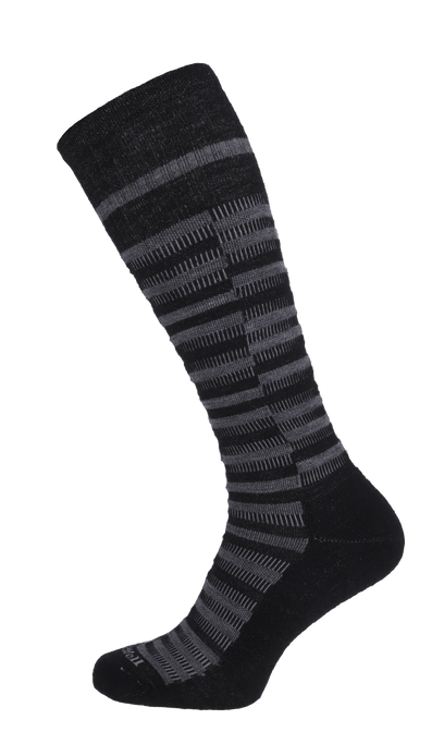 Geo Men Moderate Compression Socks Black